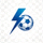 雷速比分网站Logo - 闪电标志